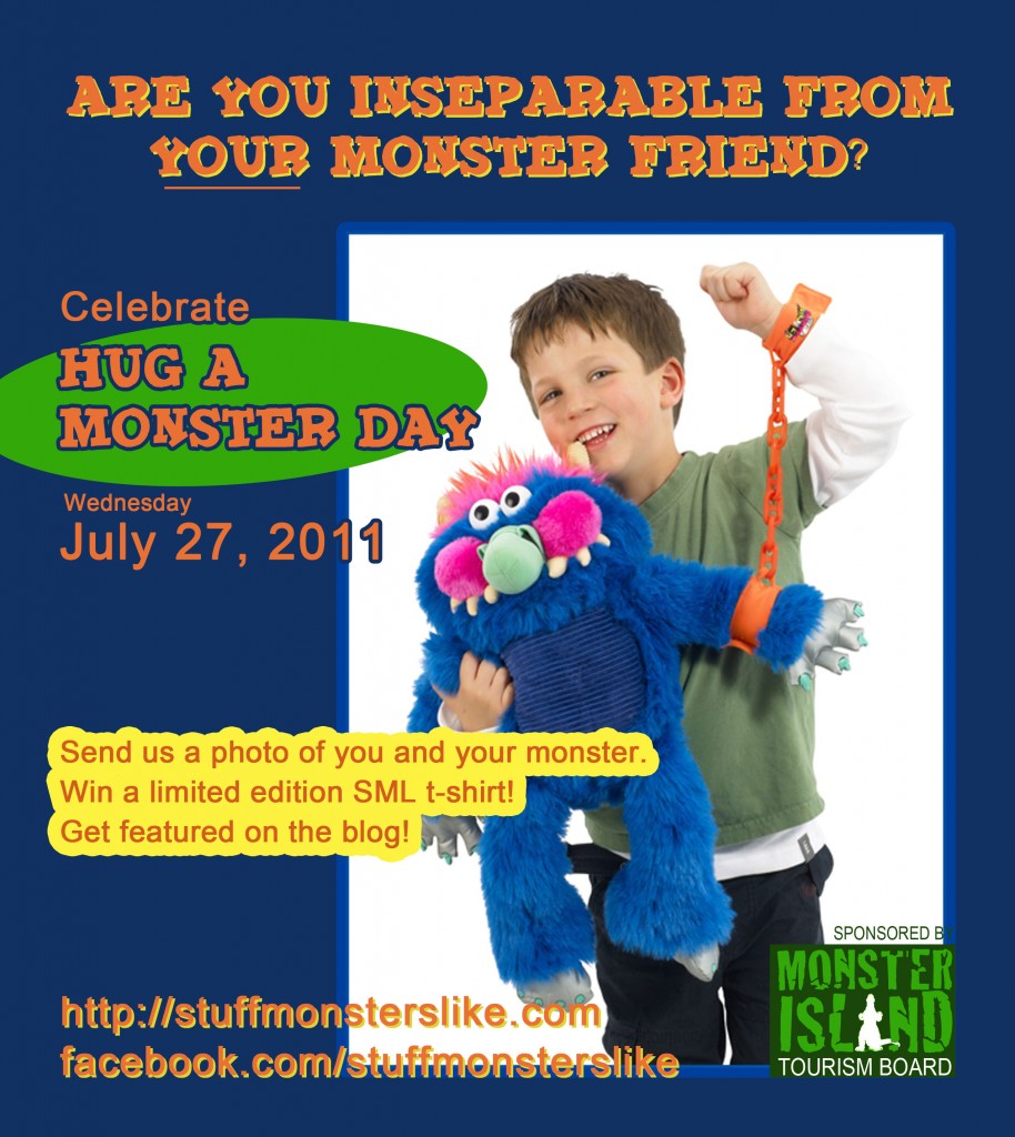 Hug a Monster Day advert