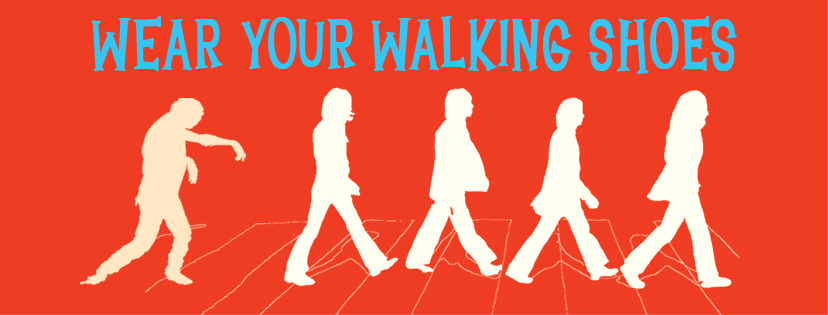 Wear your walking shoes. Asheville zombies walk again.