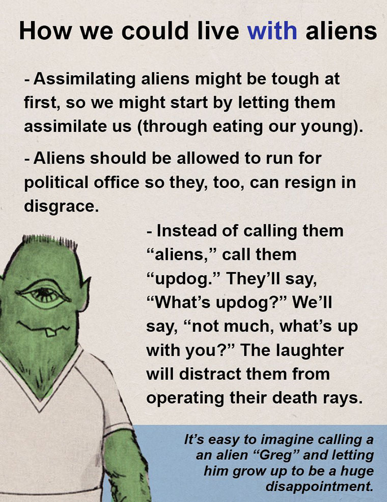 How could we live with aliens